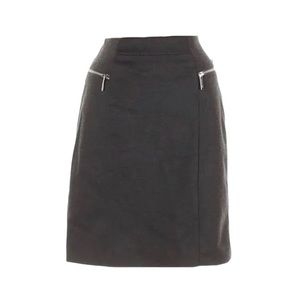 Michael Kors Gray Fully Lined Pencil Career Skirt Size 6